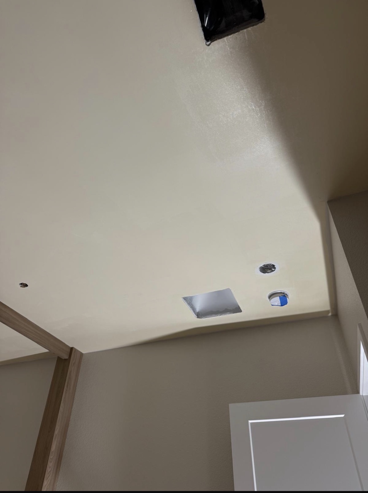 Before wallpaper installation