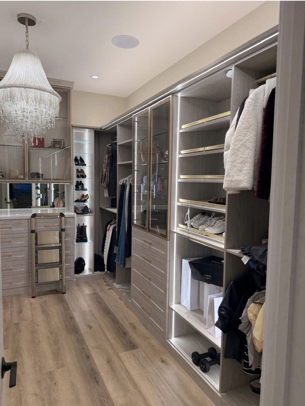 Luxury Walk-In Closet